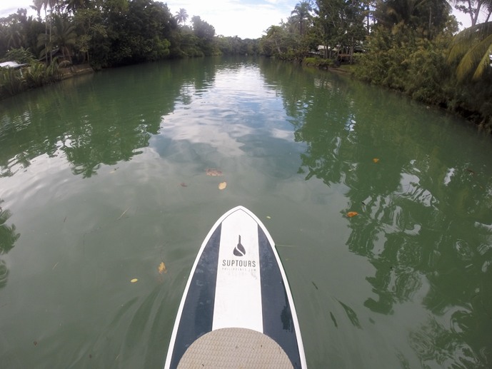 paddleboarding bohol tinggly