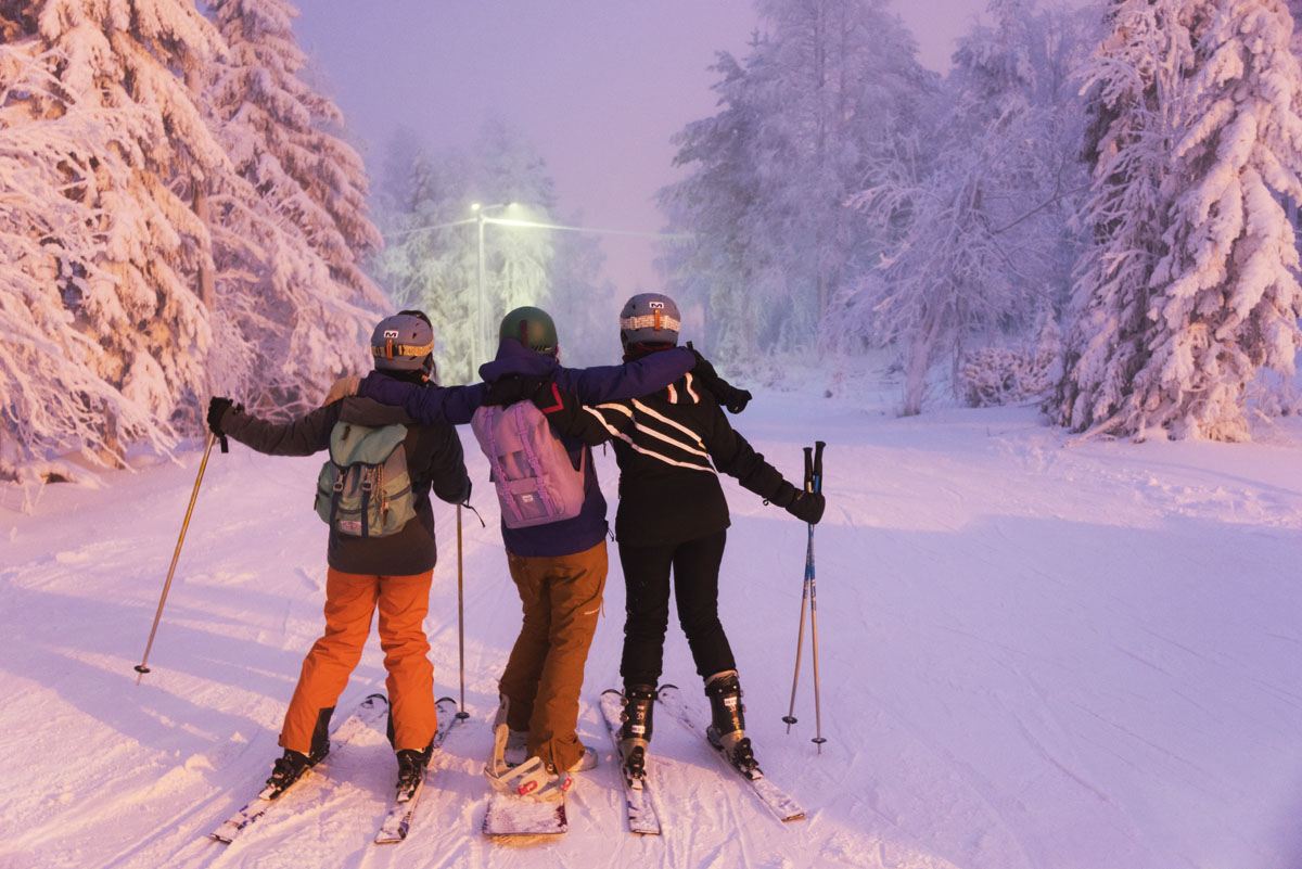 Skiing in Finland 3 Days in Tahko The Crowded