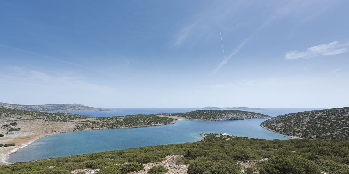 Astypalea view from mountains