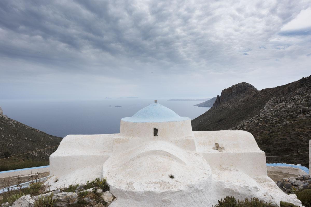 astypalea mountain church agios georgios