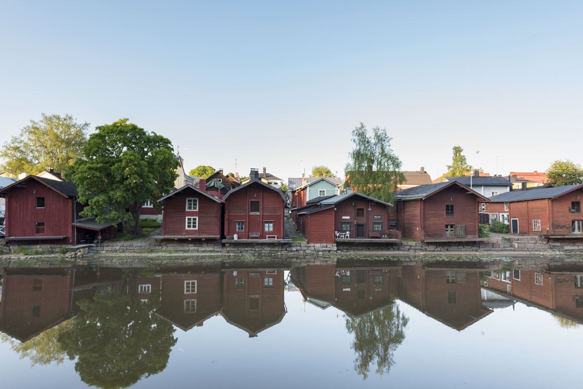 porvoo red shore houses