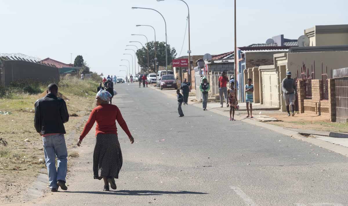 soweto street scene