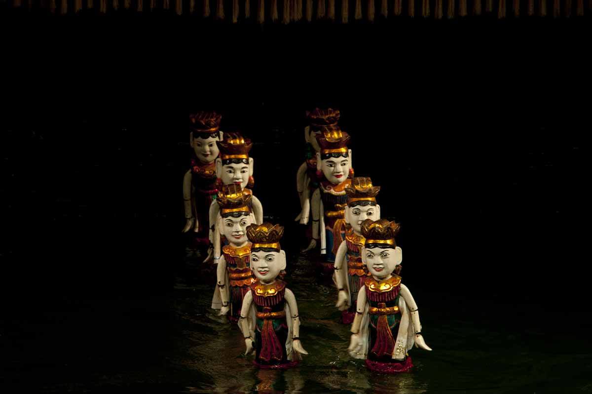 when did vietnamese water puppetry originate