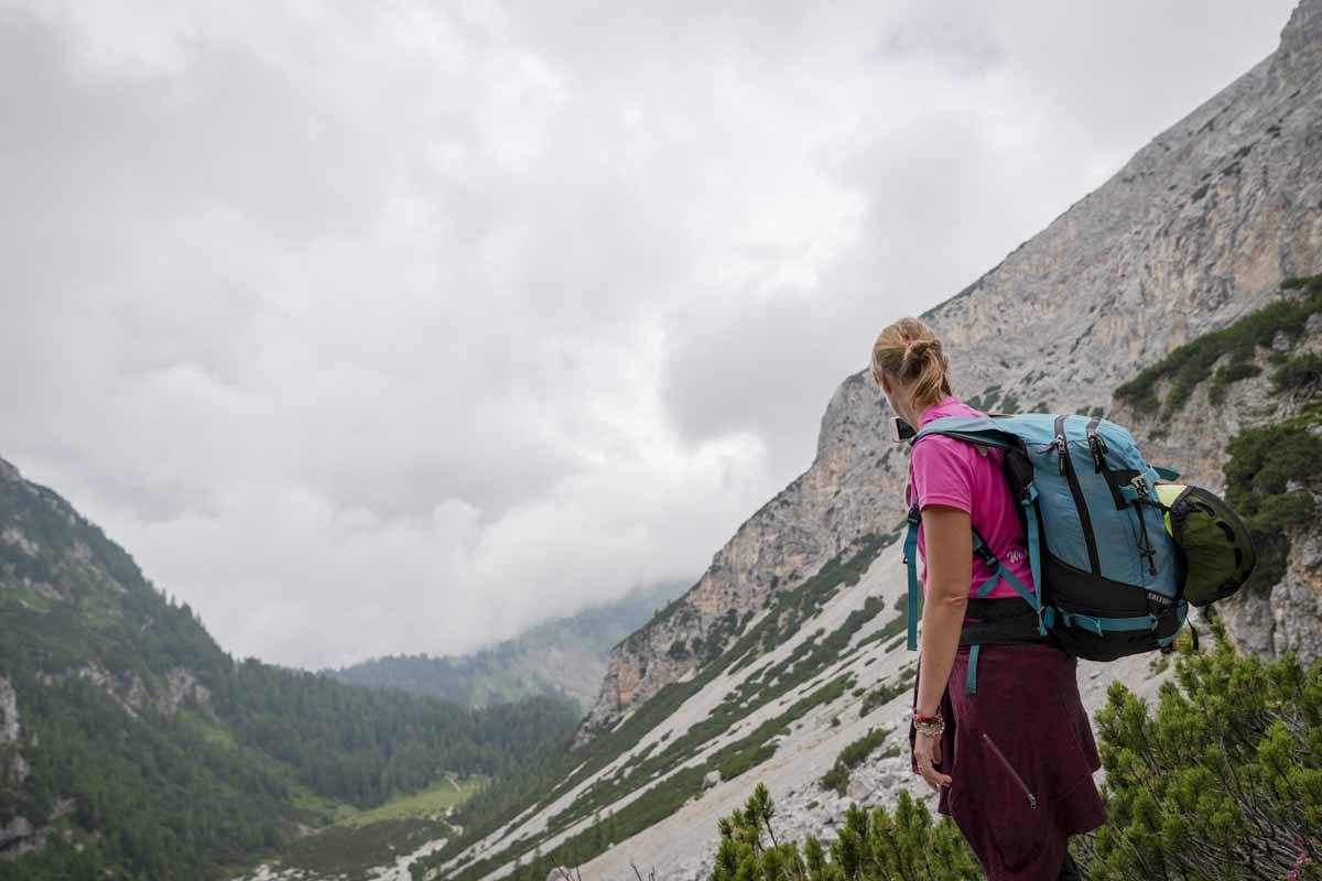 hiking italian alps trentino