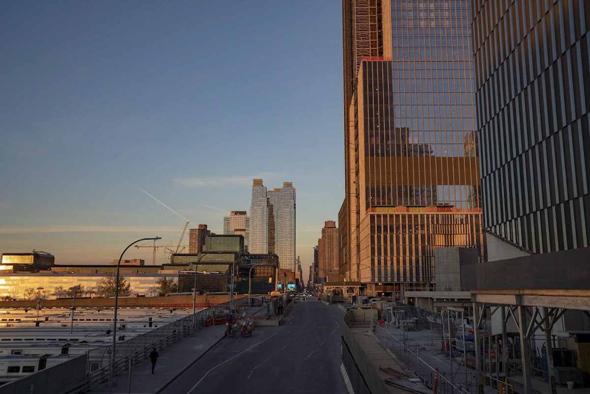 Puesta de sol en el High Line