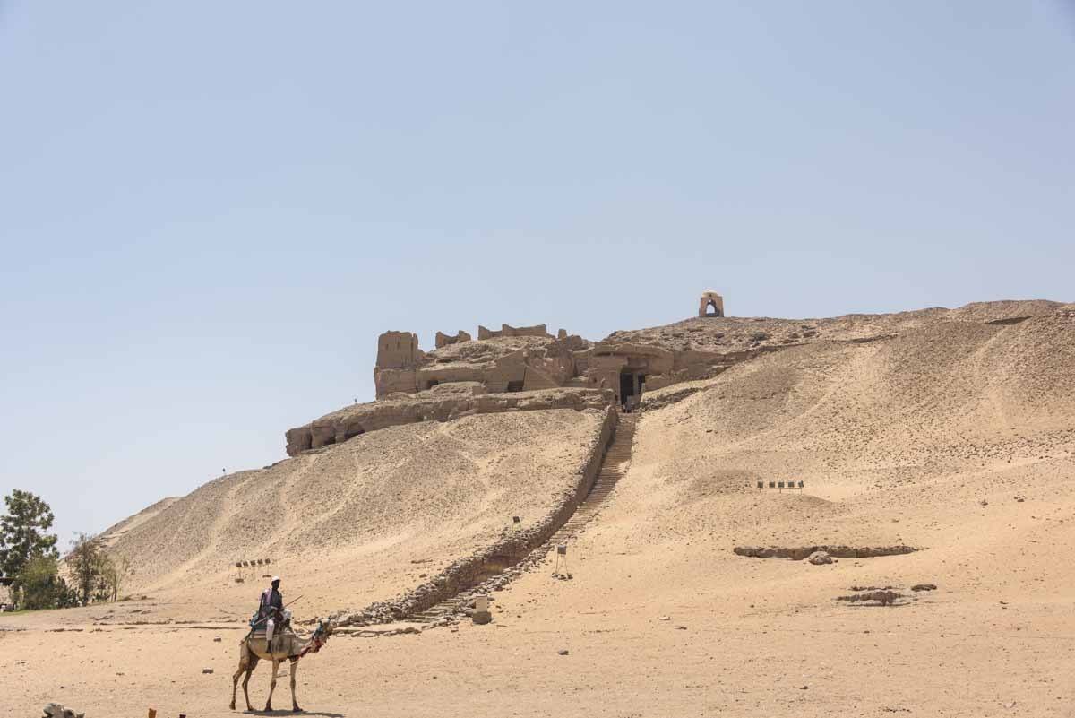 aswan desert landscape
