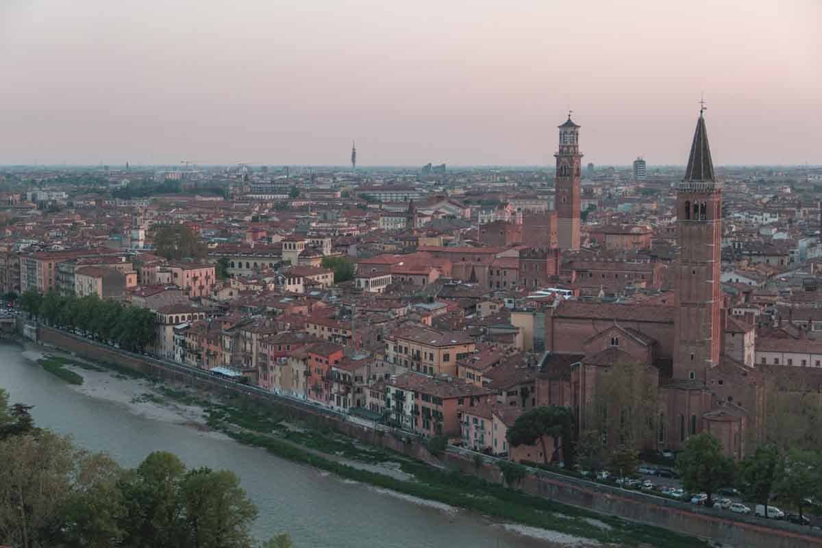Vérone italie en juin